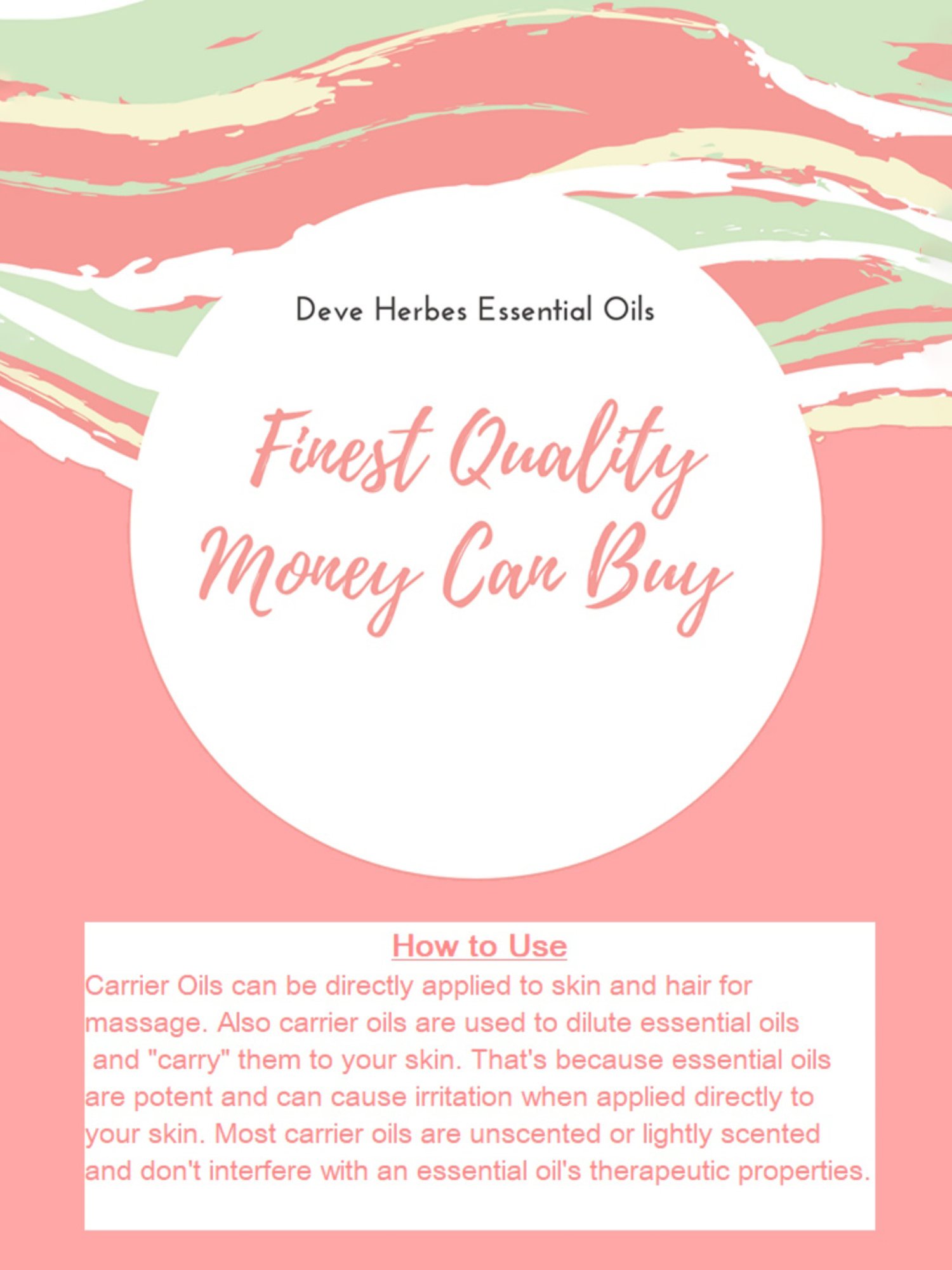 Deve Herbes Pure Cucumber Oil with Glass Dropper - 10 ml