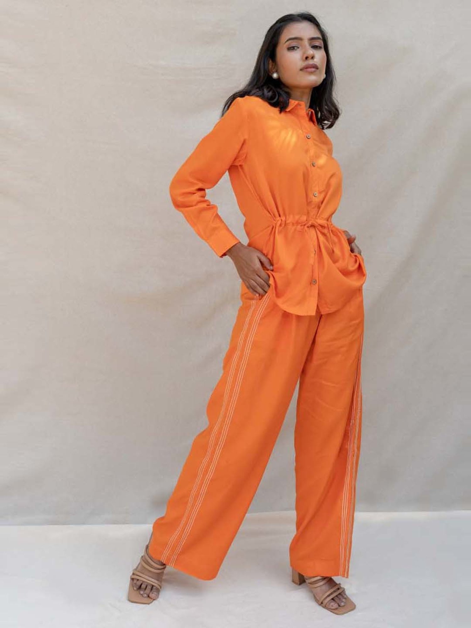 Anousshka Rust Rust Party Joggers