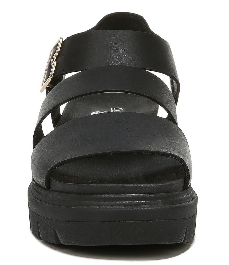 Original Collection by Dr. Scholl's Trekkie Leather Platform Sandals