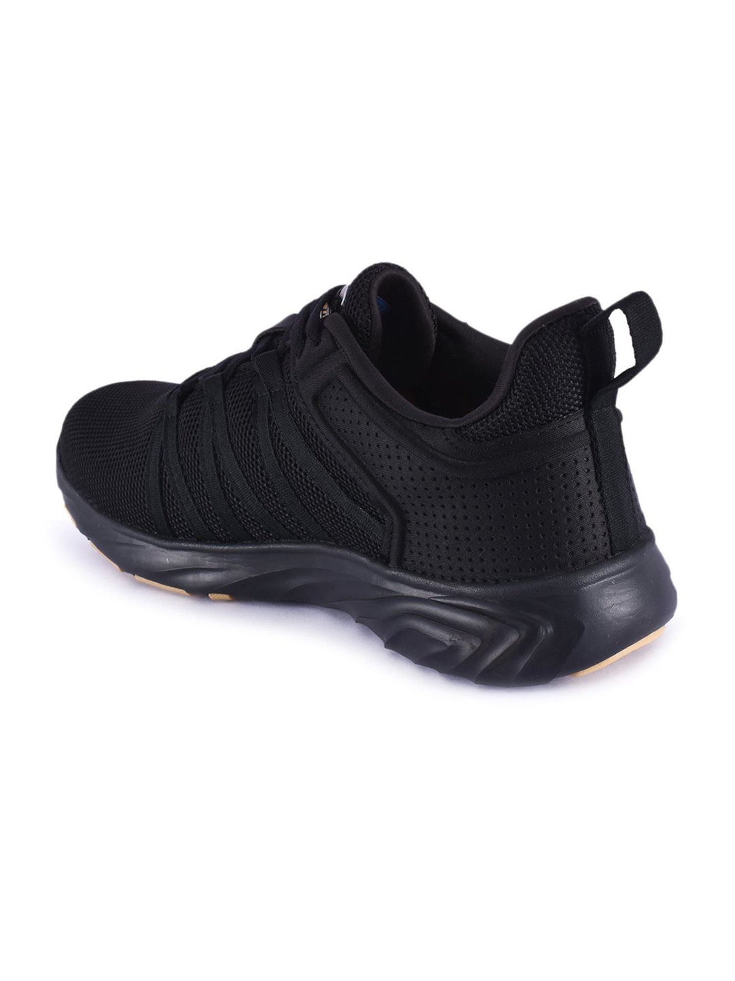 Campus Men's Wynk Black Running Shoes