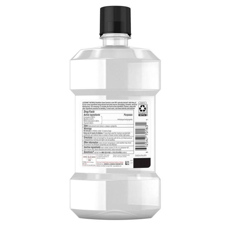 Listerine Naturals Gum Restore Mouthwash - 16.9 fl oz