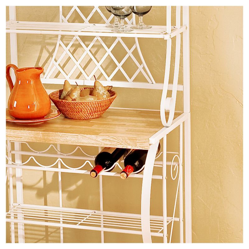 72" Daywood Kitchen Pantry Cabinet White - Room and Joy