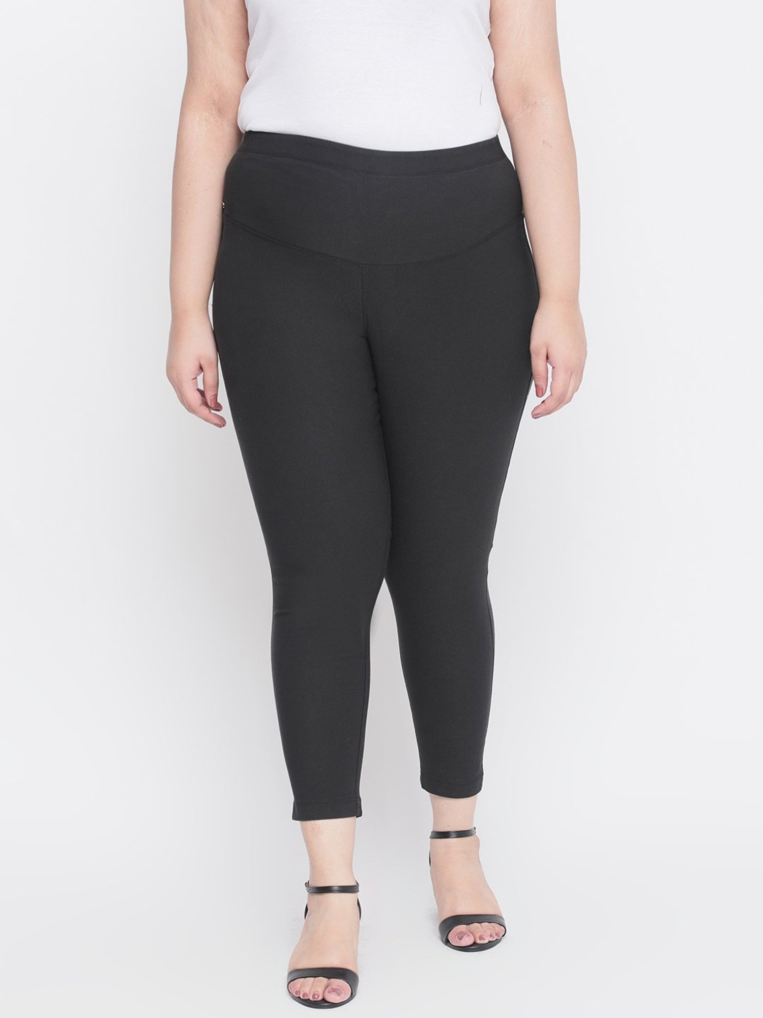 Amydus Black Tummy Shaper Jeggings