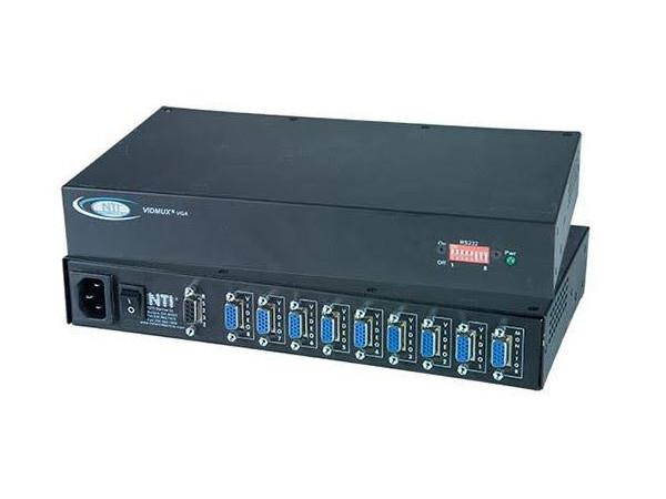 NTI SE-15V-2-2U1C VGA Video Switch: 1 Computer Between 2 Monitors w/2-Yr Warranty