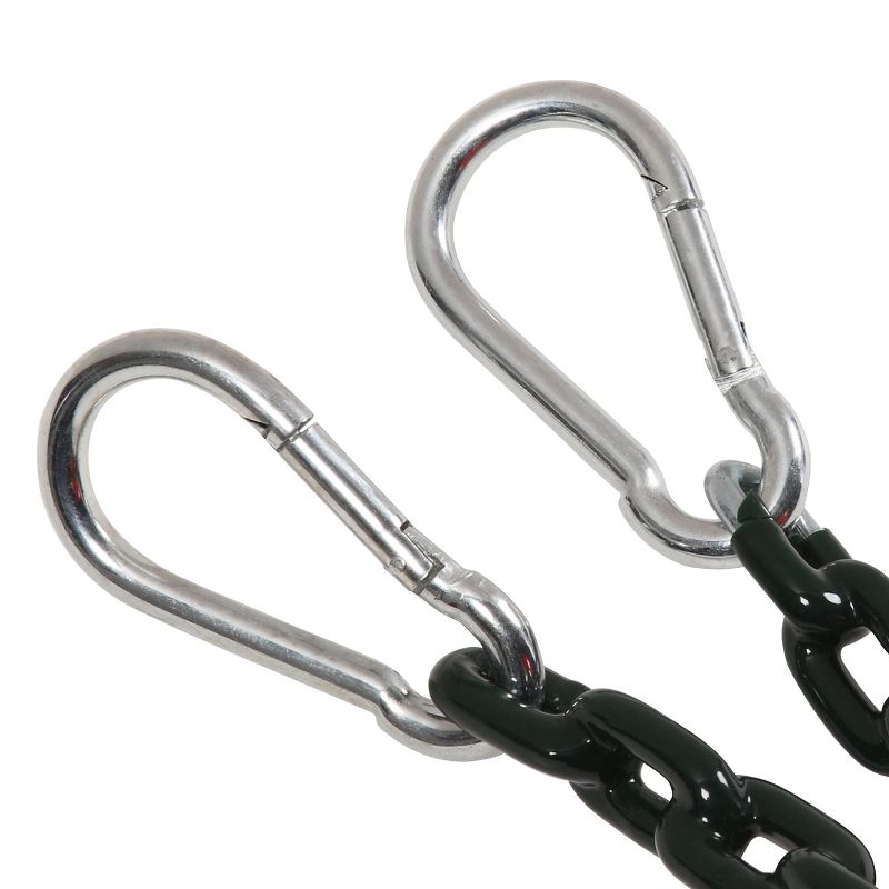 Gorilla Playsets Buoy Ball with Green Chain and Spring Clips - Green