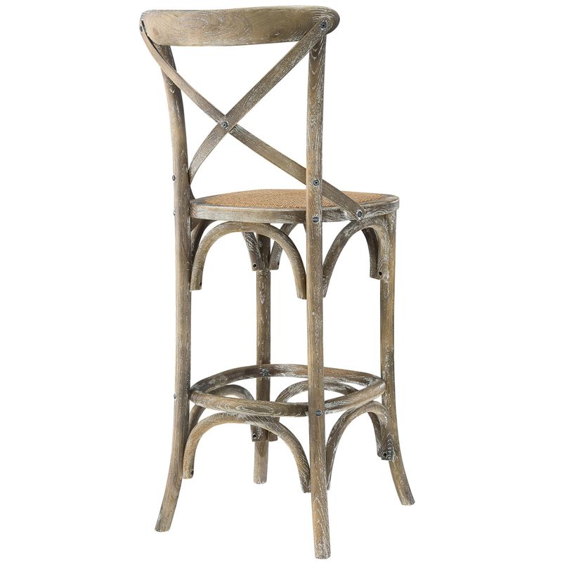 Gear Barstool Gray - Modway