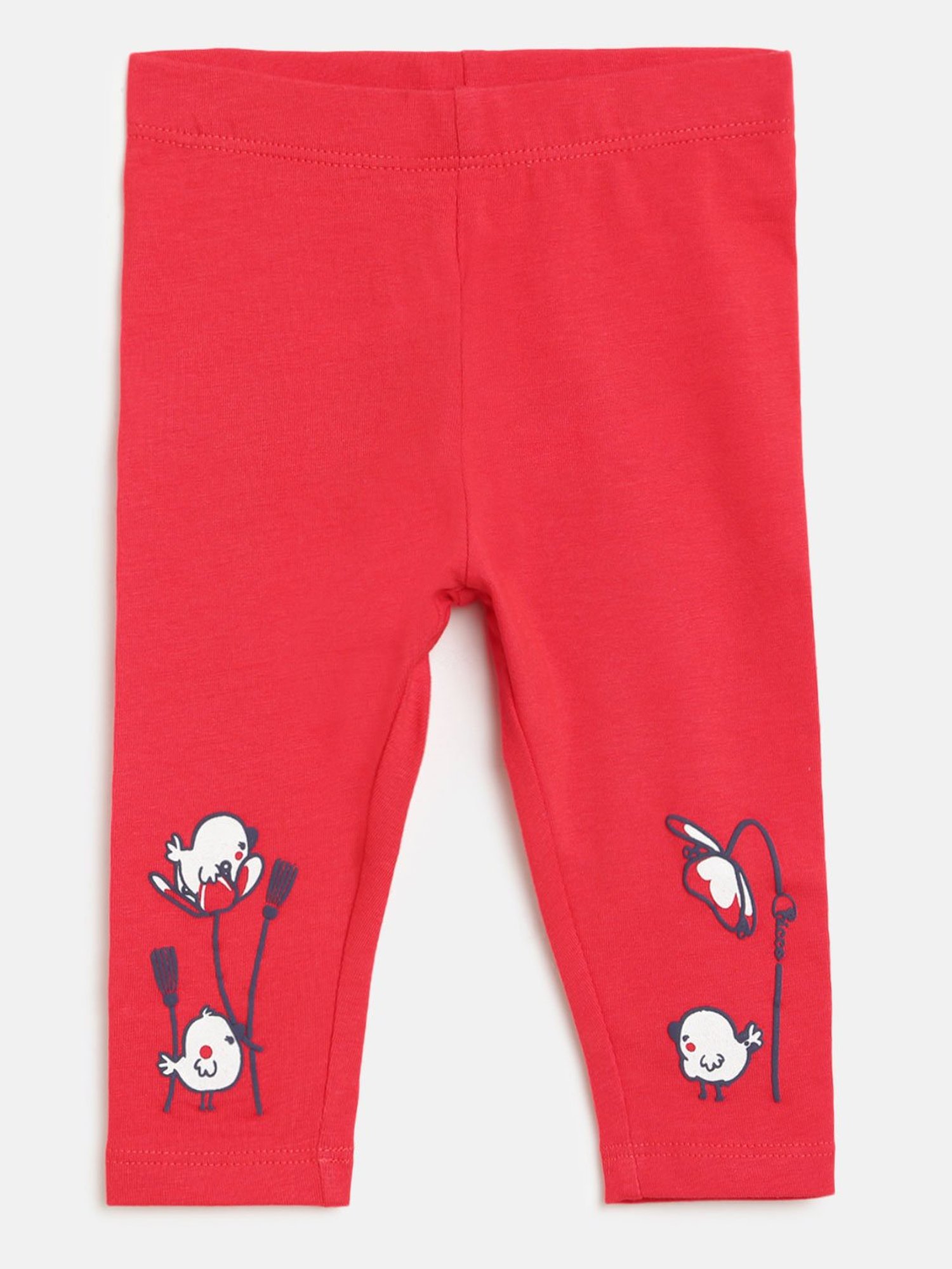 Nino Bambino Kids Multicolor Printed Leggings