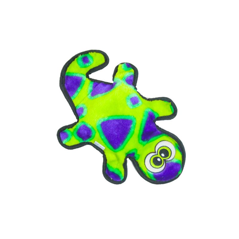 Outward Hound Invicibles Gecko Dog Toy - Green - M