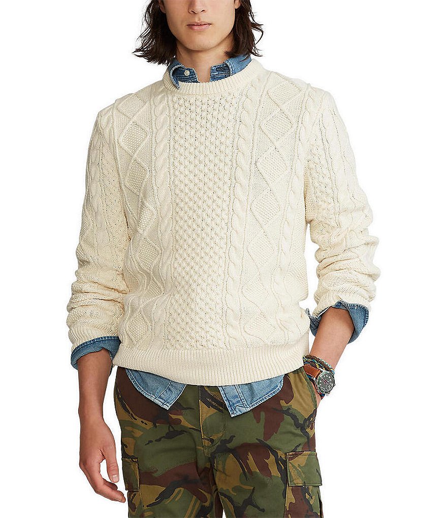 Tommy Bahama Sea Mist Pocket Crew Long-Sleeve Sweatshirt