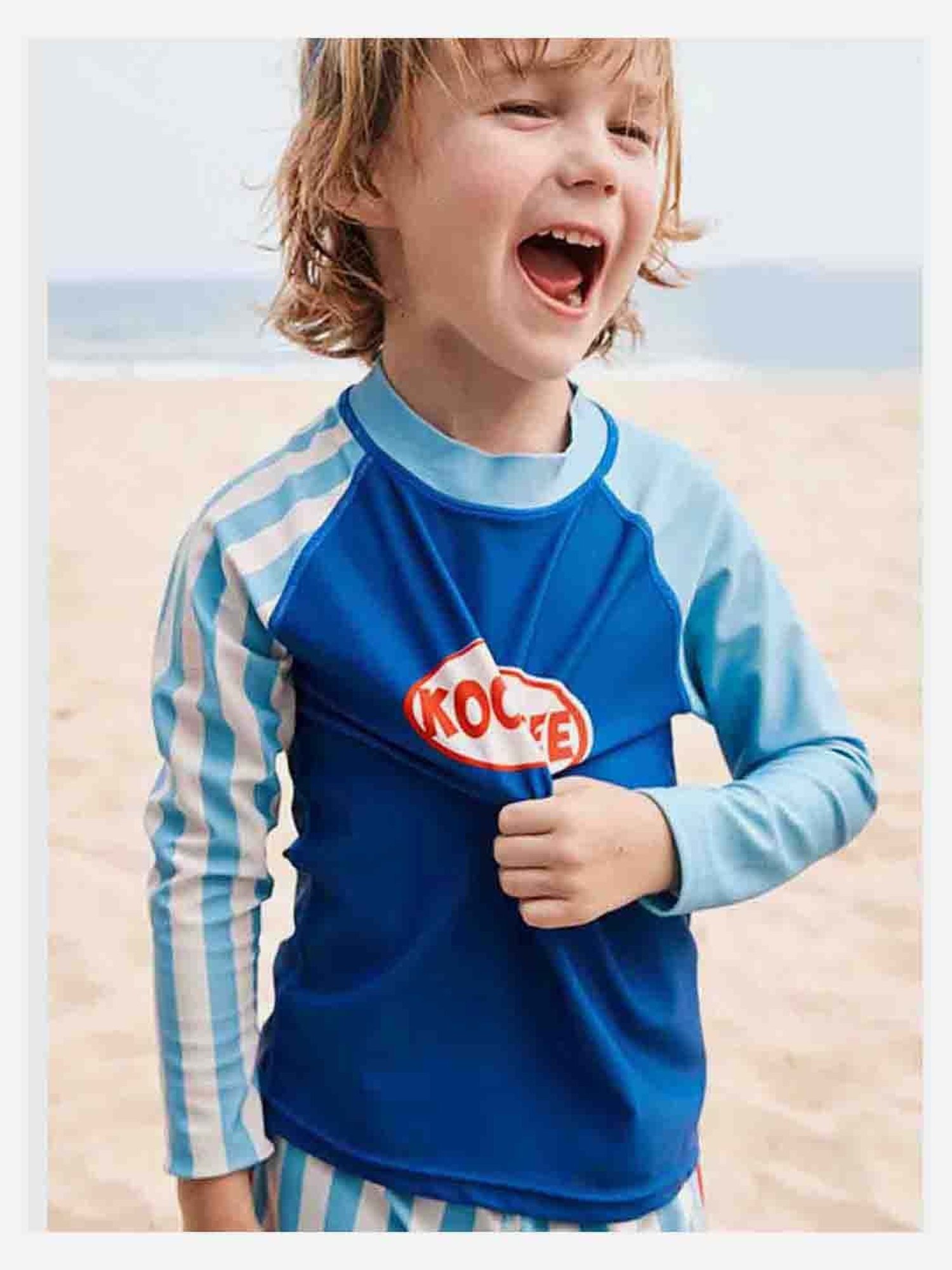 Little Surprise Box Kids Blue Printed Full Sleeves T-Shirt Set