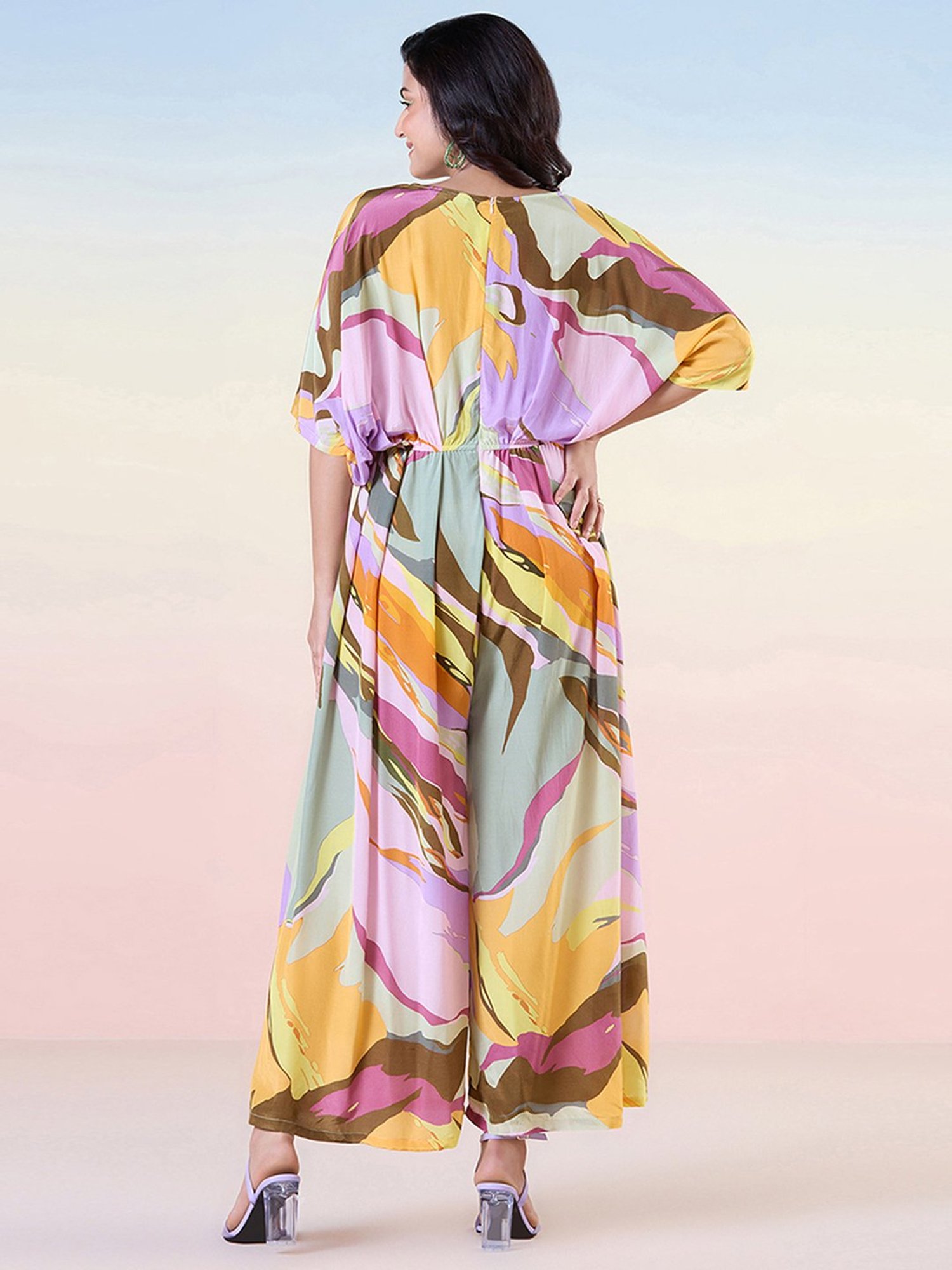 navyasa by liva Multicolor Printed Jumpsuit