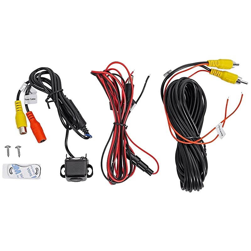 BUCAM100J Backup Camera with LED High Definition PictureWide Viewing Angle amp Parking GuidesIP67 Waterproof rating