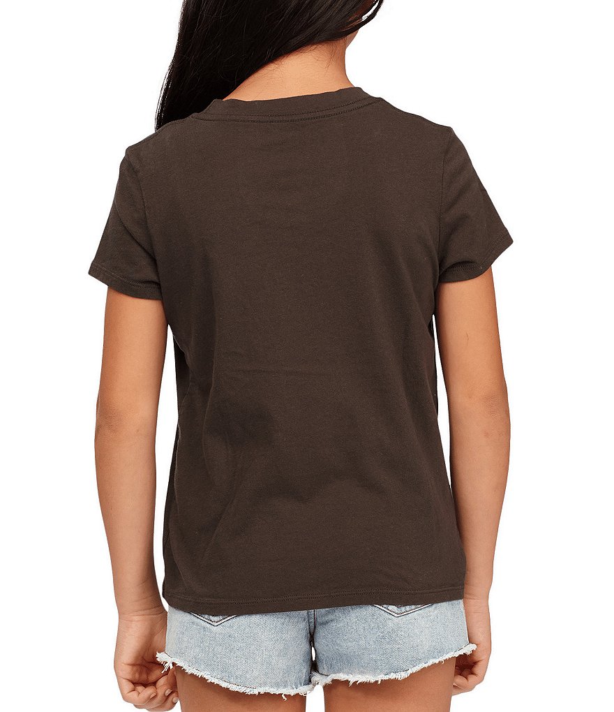 Billabong Little/Girls Girls 4-14 Short-Sleeve Vacation Postcard Tee