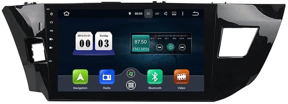 Otto Navi In Dash Navigation System DVD GPS Navigation Multimedia Radio and Dash Kit for Hyundai Sonata 2018 and up