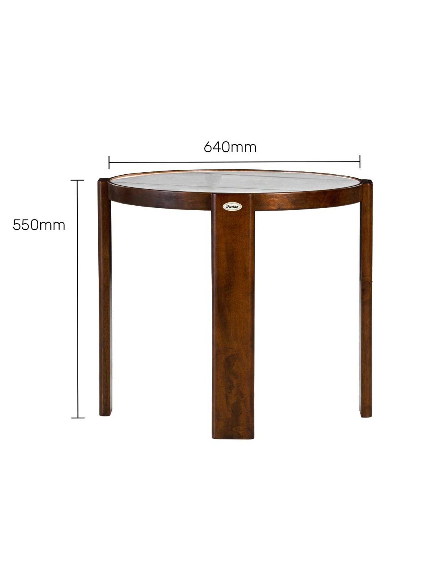 Durian Orleans Brown MDF Side & End Tables