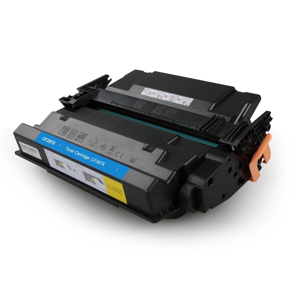 Compatible Toner Cartridge Replacement for HP 87X CF287X Toner (Black, 2-Pack) high yield-18,000 Pages For HP M506 M506n M506dn M506x, LaserJet Pro M501n M501dn, LaserJet MFP M527c M527dn M527f M527z