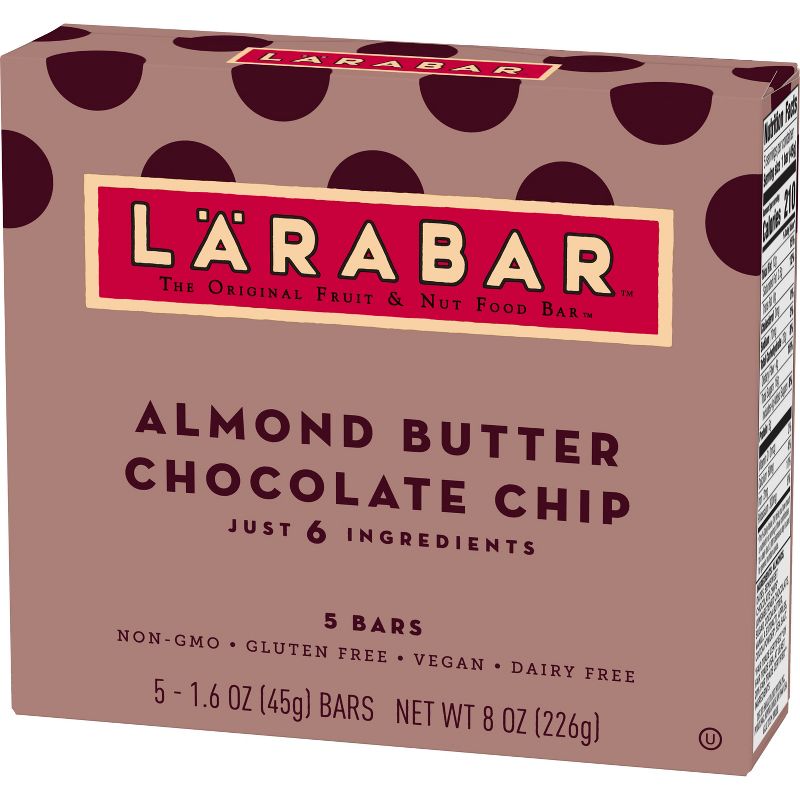 CLIF Nut Butter Bar - Chocolate Peanut Butter Energy Bars - 8.8oz/ 5ct