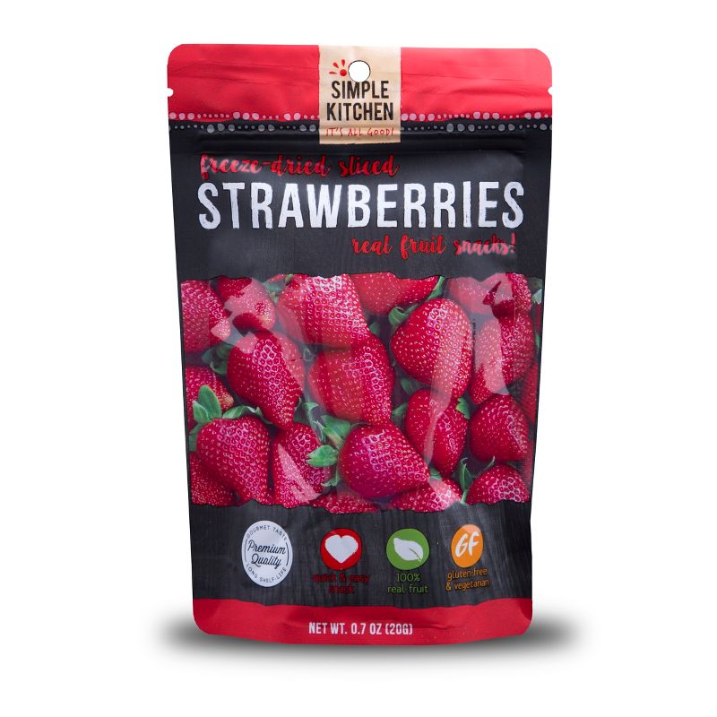 Wise Company Sliced Strawberries Freeze Dried 6ct