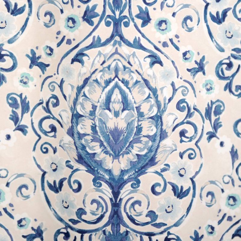 Ancathus Shower Curtain Blue/Natural - Moda at Home