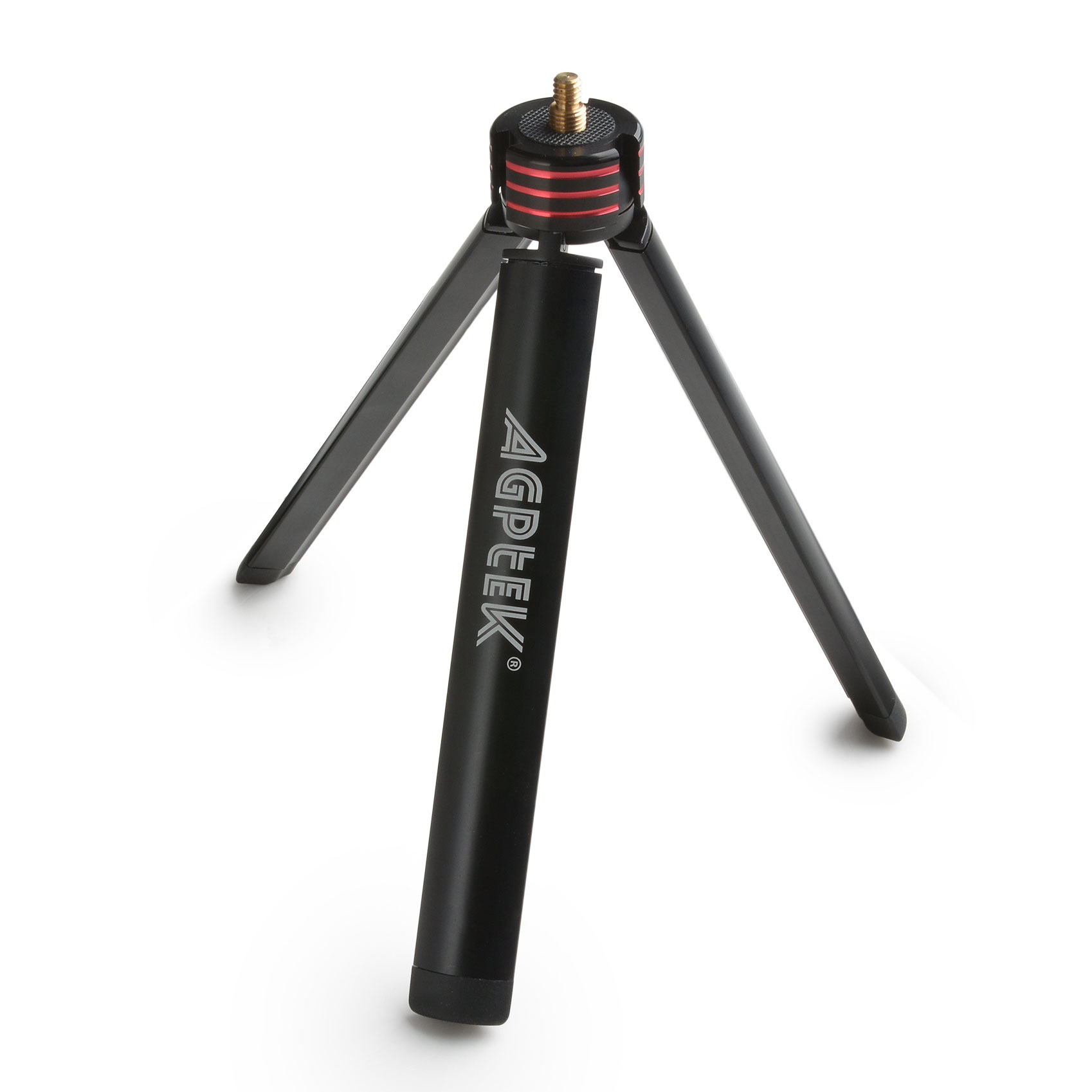 AGPtek Aluminium Alloy Mini Tripod Mount 1/4 inch screw for GoPro Hero 4 Session 4 3+ 3 2