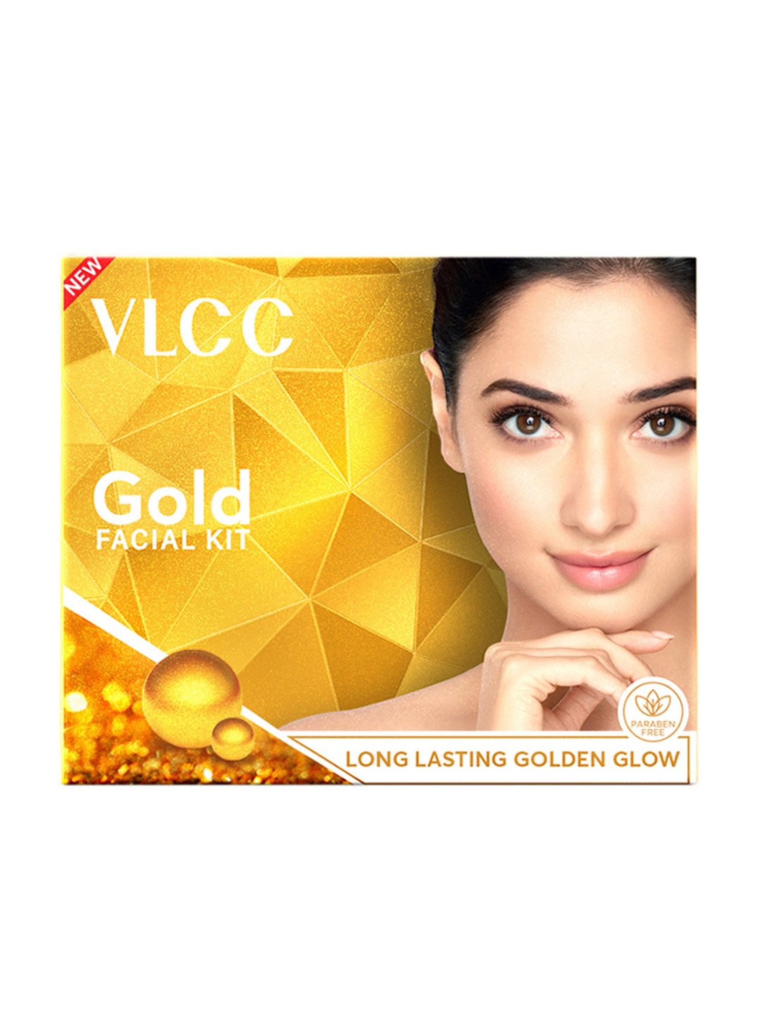 VLCC Gold Facial Kit for Bright & Glowing Skin - 60 gm