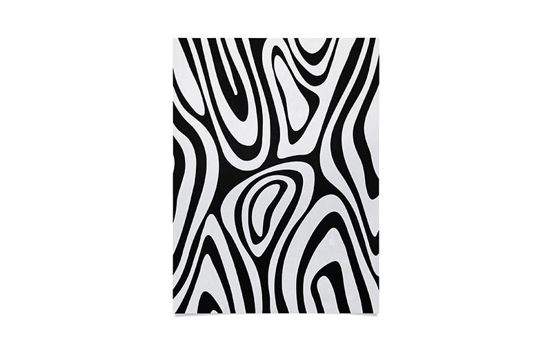 Alisa Galitsyna Black White Minimal Poster- 18" x 24" - Society6