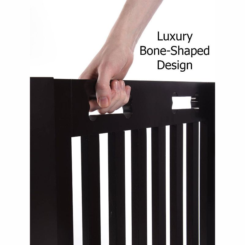 dbest products Pet Smart Cart Carrier Crate Kennel Cage Bag with Wheels and Padded Bed for Airline Airplane Travel with Cats and Dogs, Large (Black)