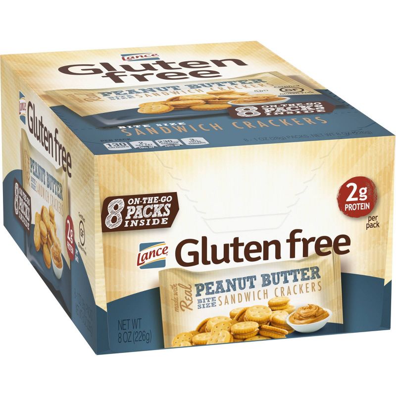 Lance Real Peanut Butter Sandwich Crackers - 8oz
