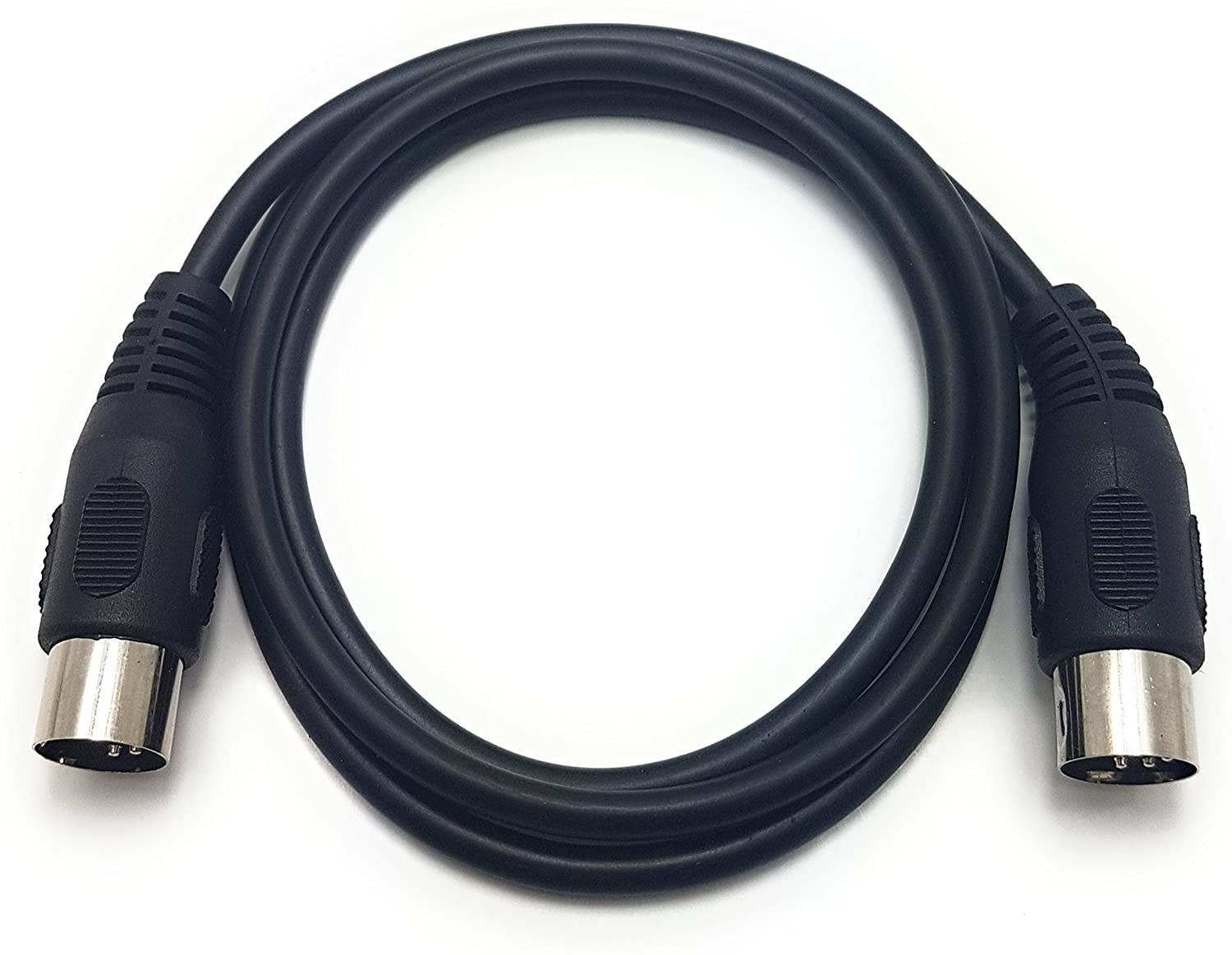 MainCore 1m long 5-pin Midi to 5-pin Midi Audio Cable lead Cord