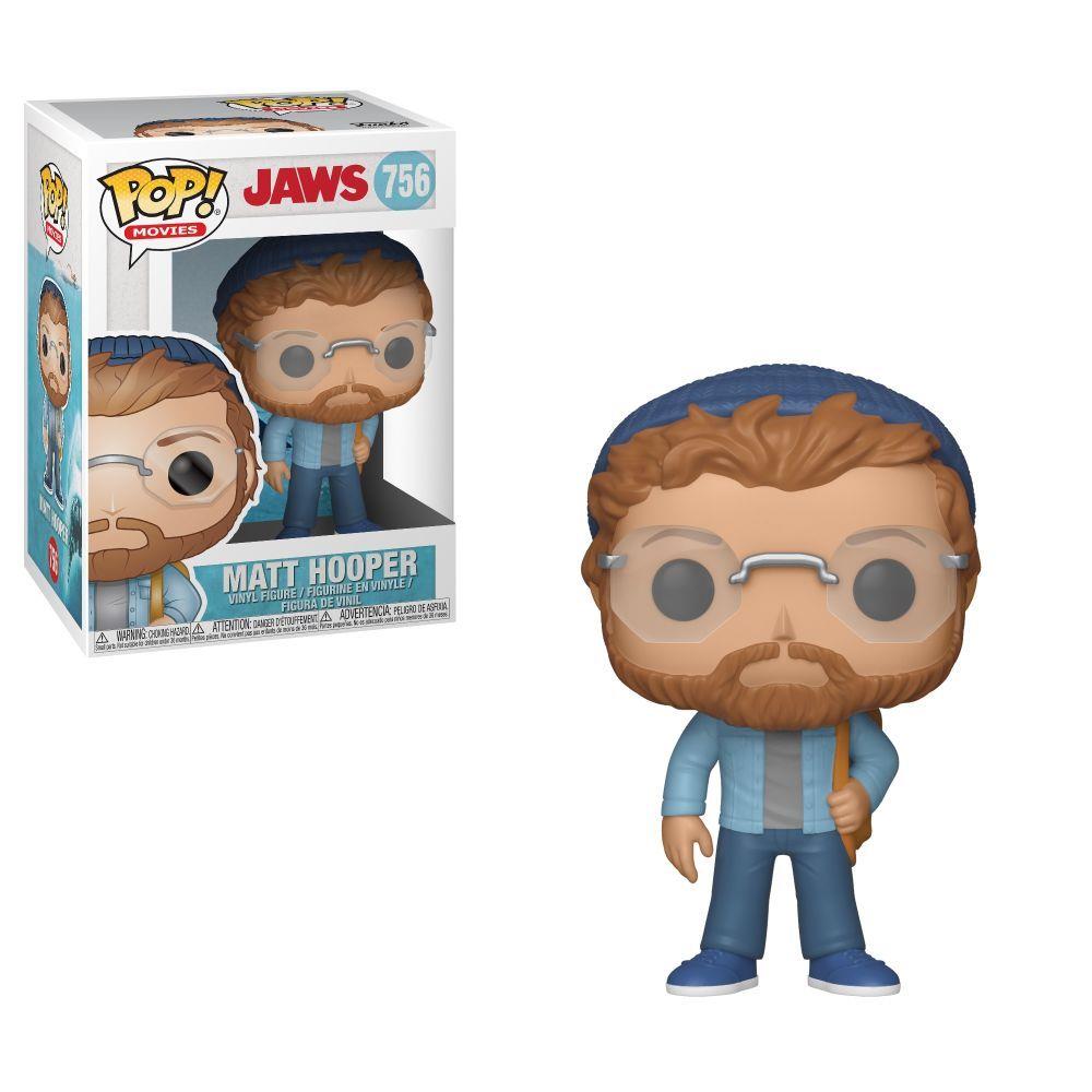 Funko Pop! Jaws Matt Hooper - Irresistibly Fun & Funky - Comes in Window Display Box Vinyl Series - Figure Stands 3 3/4 in Tall