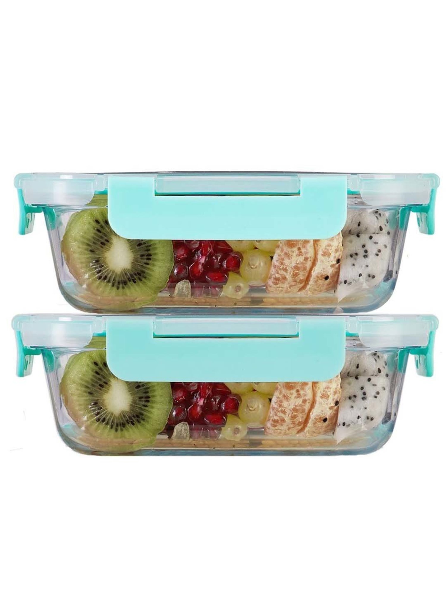 Allo Borosilicate Glass Containers with Lids Microwave Safe Container for Glass Storage Containers