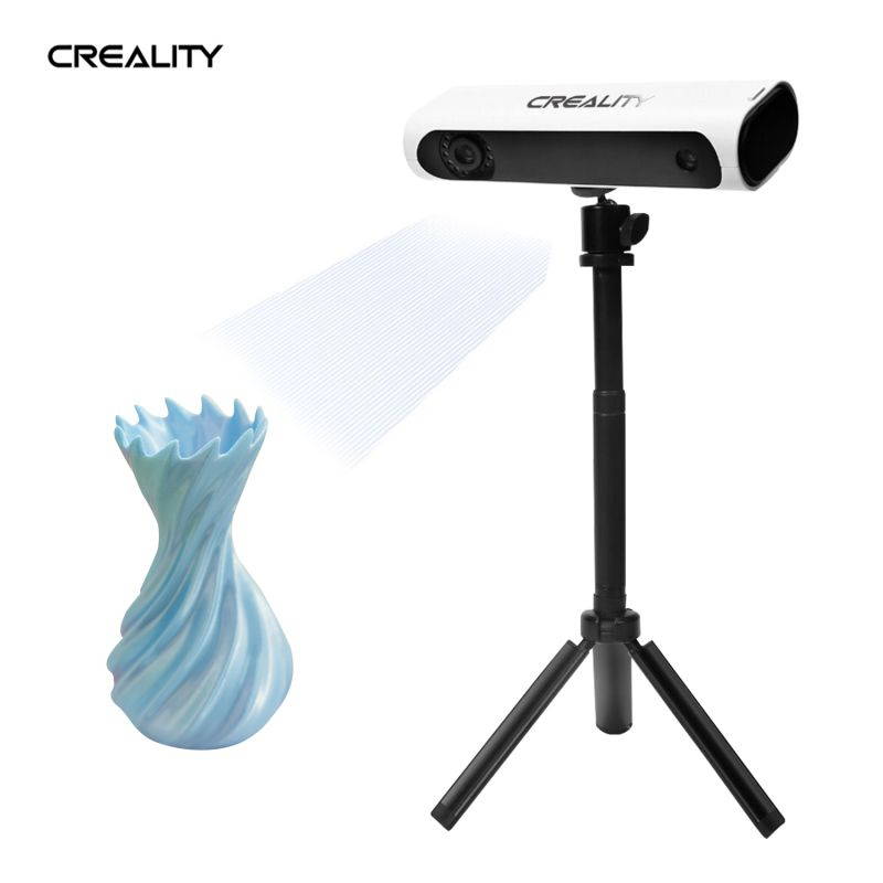 Original Creality CR-SCAN01 Portable 3D Scanner 3D Modeling Scanner High Precision Support OBJ/STL Output with Turntable for 3D Printing Industrial Design Modeling