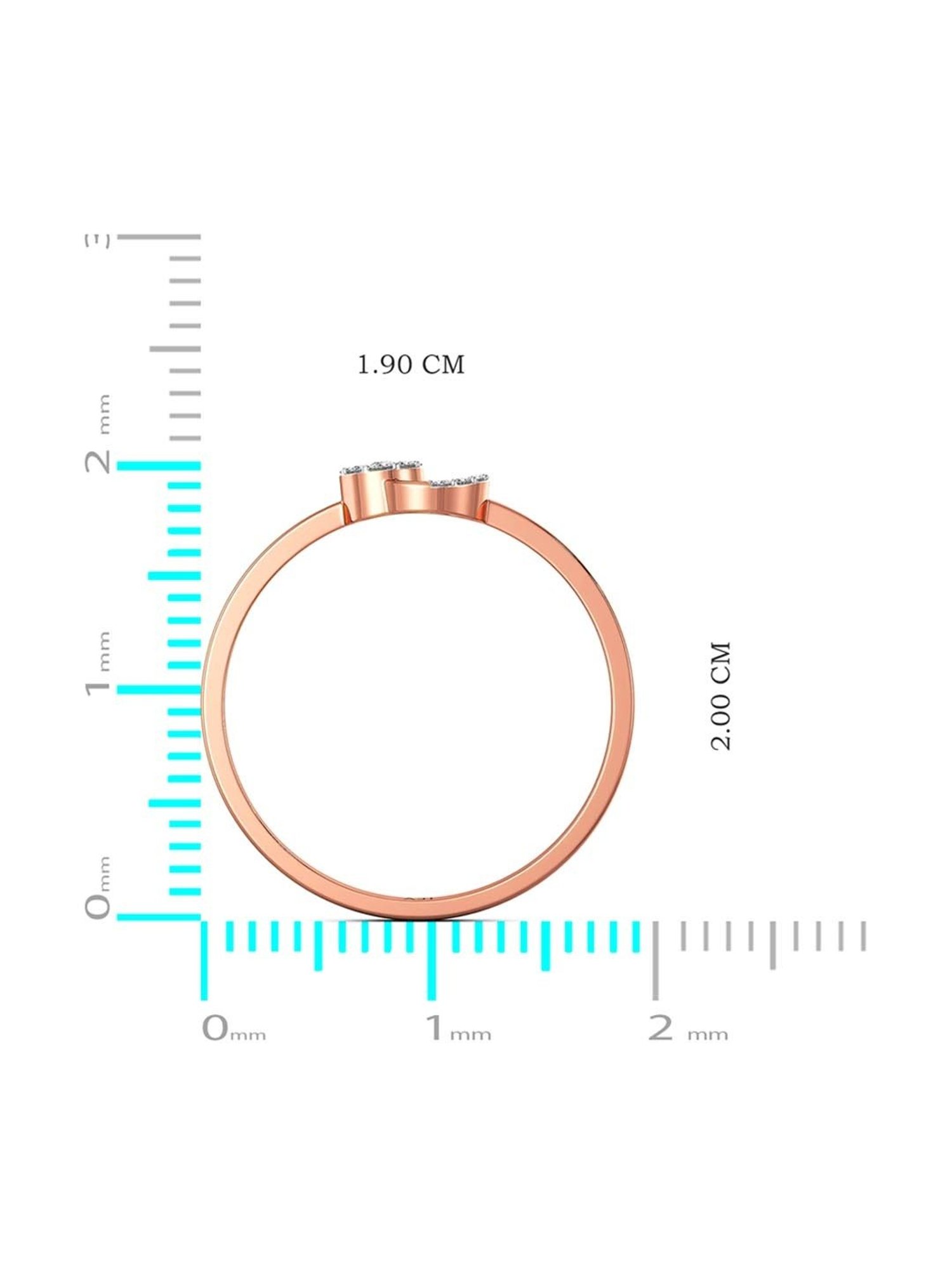 Mia By Tanishq Nature's Finest 14k Yellow Gold Radiant Sp Elegance Diamond Ring