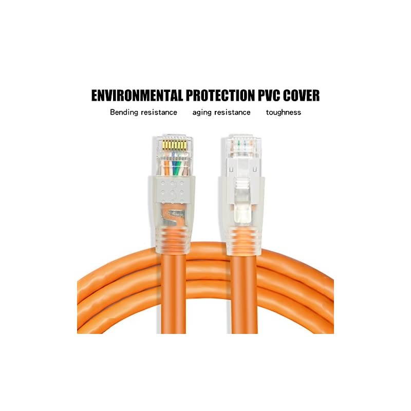 40Gb Cat8 Ethernet Cable Shielded Internet LAN Computer Patch Cord 2000MHz Faster Than Cat7 Cat6 High Speed SSTP Cable for Gaming Home Router 26 feet 8M