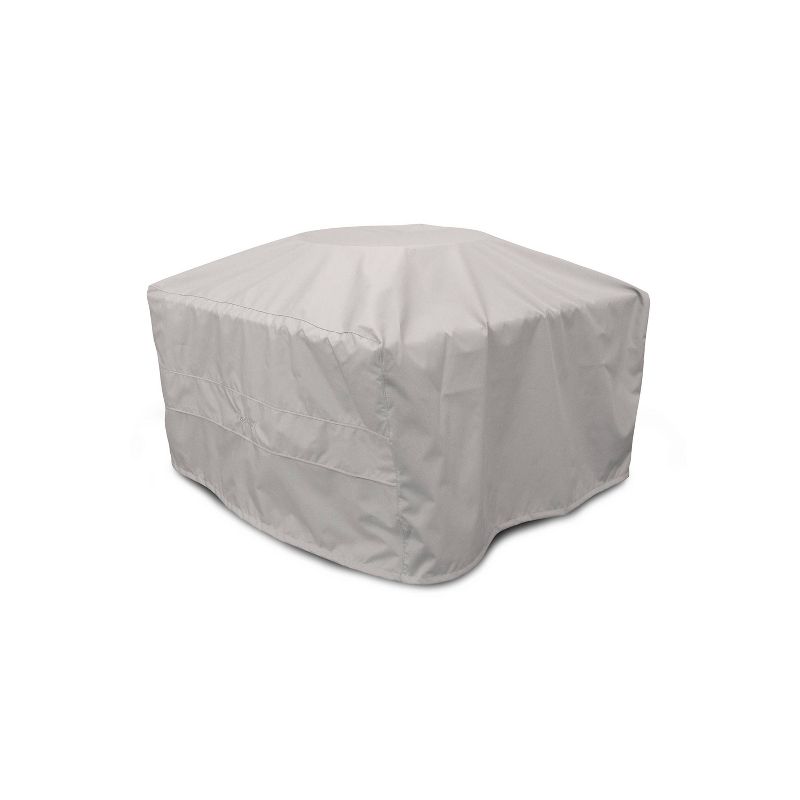 POLYWOOD 42" Fire Pit Table - Square - White