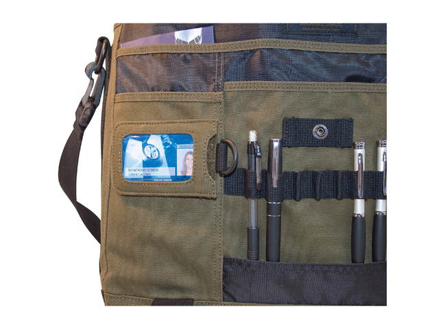 Mobile Edge Olive 17.3" Eco-Friendly Laptop Messenger Model MECME9