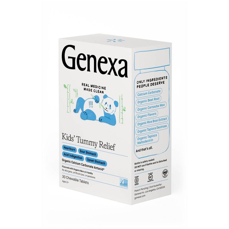 Genexa Kids' Tummy Relief Tablet - 30ct