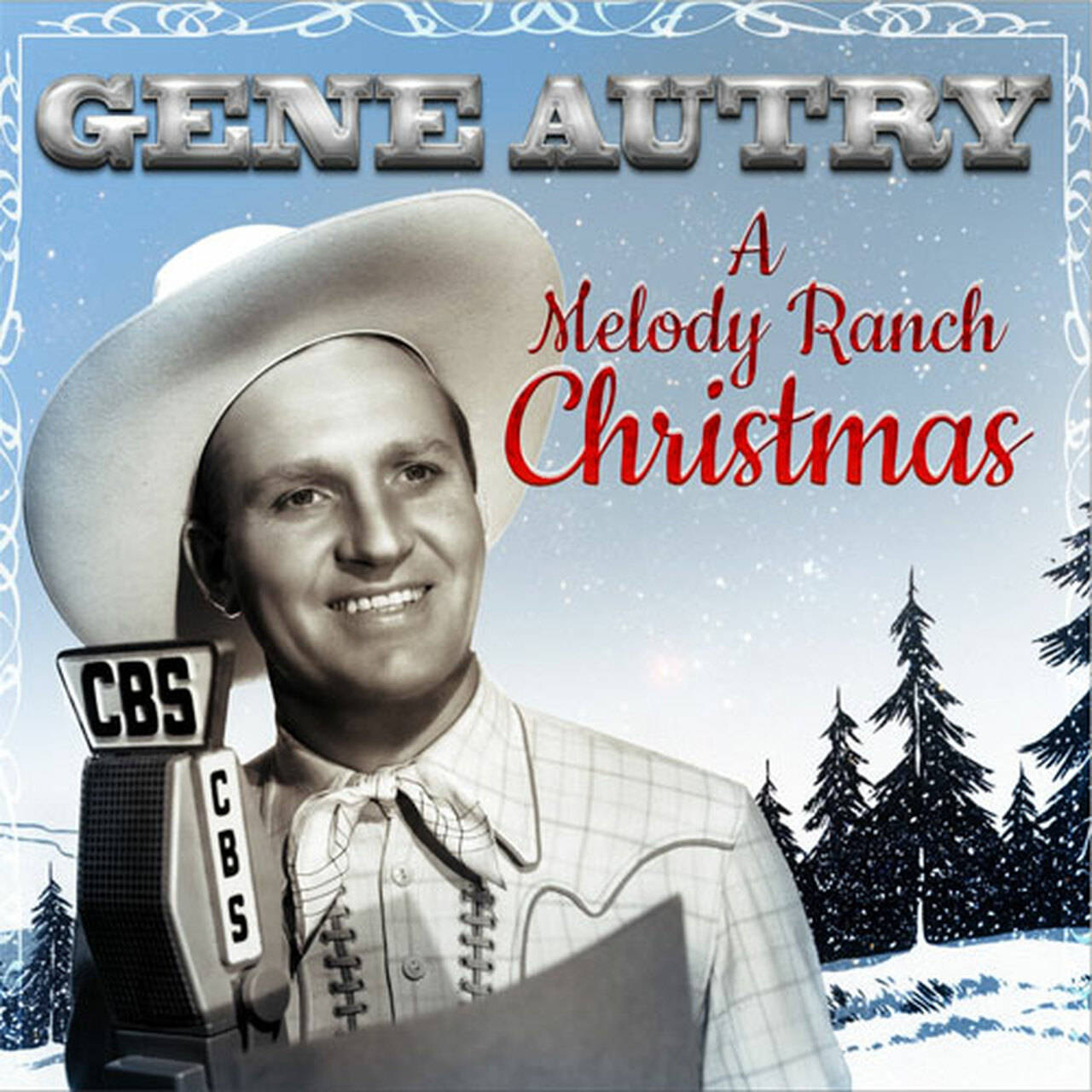 Gene Autry A Melody Ranch Christmas LP (White Vinyl)