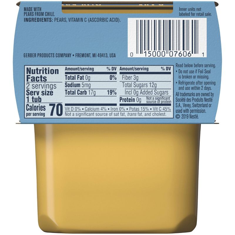 Beech-Nut Fruit & Veggie Bars Apple & Spinach - 5ct