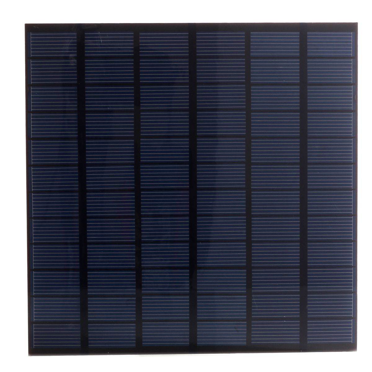 4.5W 18V 250mA Solar Panel Charger Epoxy Coated Monocrystalline Sunpower Bank