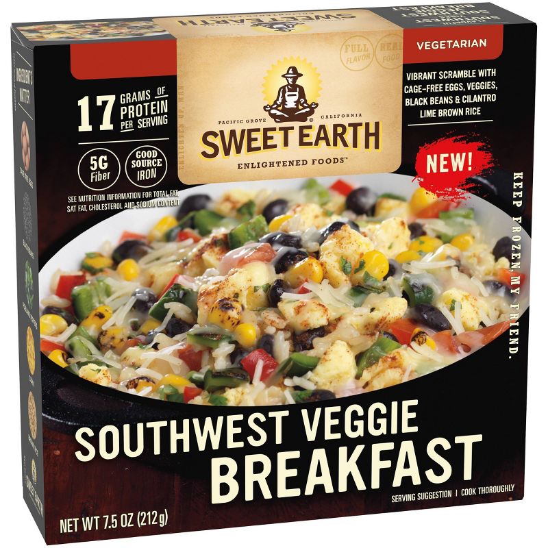 Sweet Earth Frozen Southwest Veggie Breakfast Bowl - 7.5oz