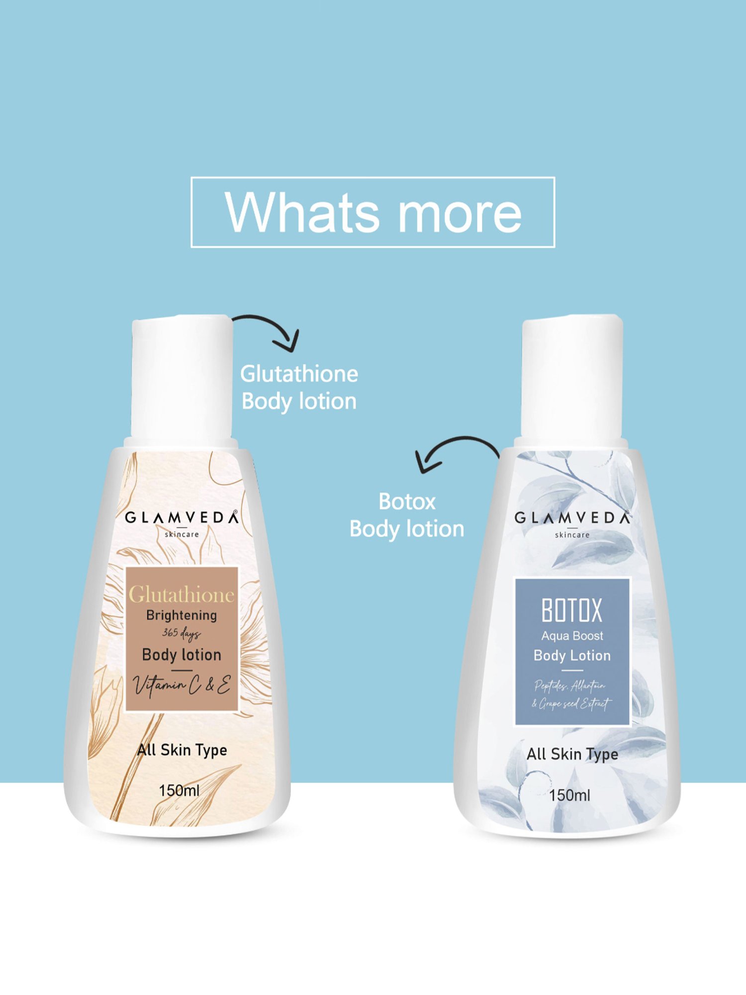 Glamveda Rice Water & Ceramide Vitalizing Body Lotion - 150 ml