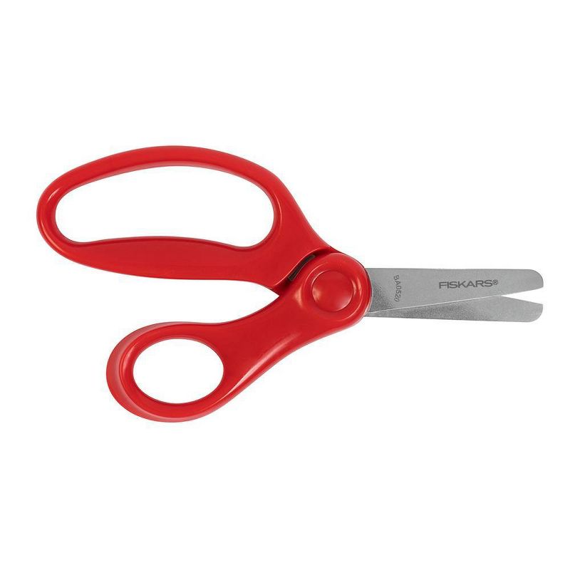 Fiskars Kids' 5'' Blunt Tip Scissors - Red