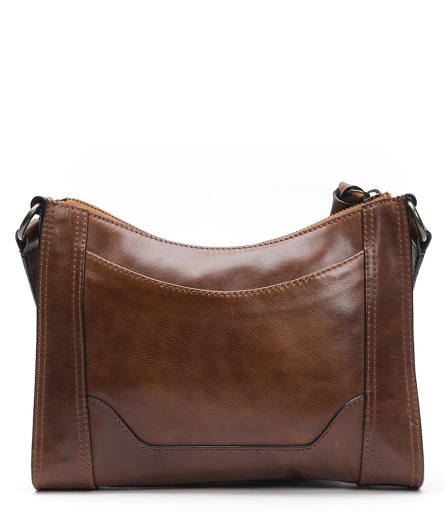 Frye Melissa Zip Leather Crossbody Bag