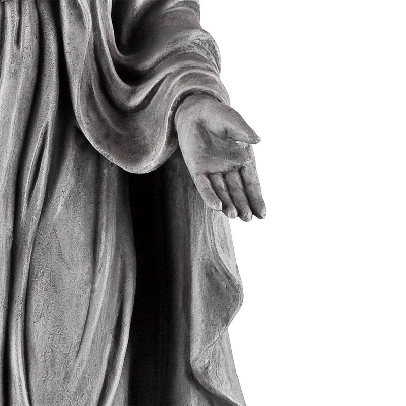 John Timberland Outdoor Statue 29 1/2" High Virgin Mary Sculpture for Yard Garden Patio Deck Home Entryway Hallway