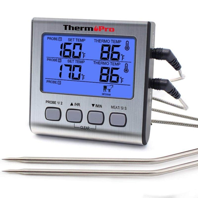 ThermoPro TP-17 Digital Meat Cooking BBQ Food Electronic Thermometer.