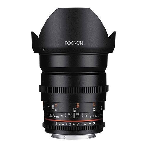 Rokinon 24mm T1.5 Cine Wide Angle Lens for Canon EF Mount #DS24M-C