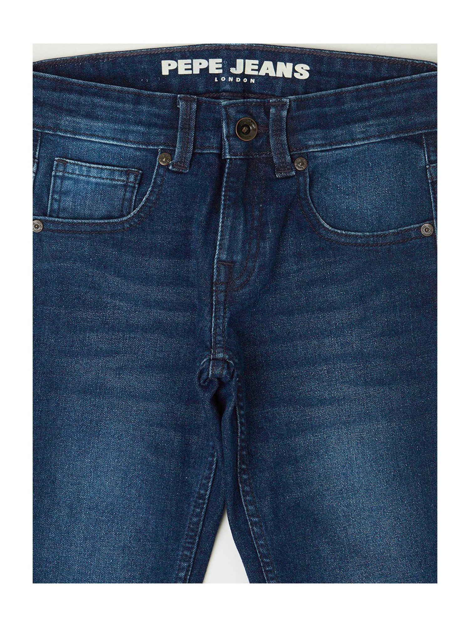 Palm Tree Boys Grey Washed Jeans