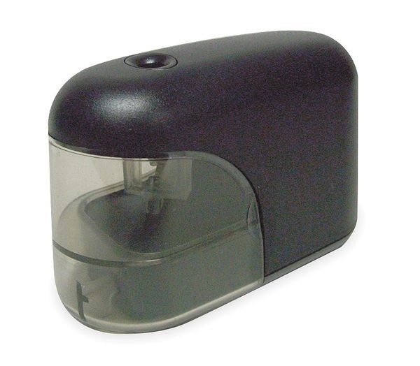 ZORO SELECT 2WFU2 Pencil Sharpener,Blk,Battery Operated