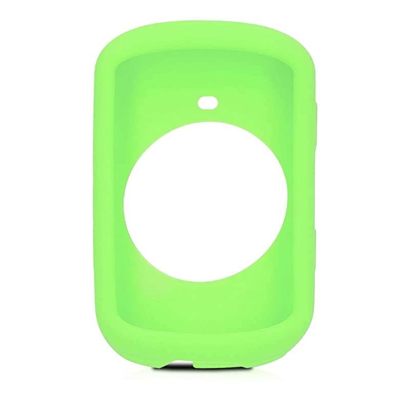 Case Compatible with Garmin Edge 530 Soft Silicone Bike GPS Navigation System Protective Cover Green